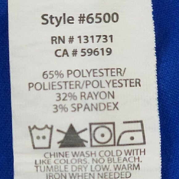 Maevn Blue Stylish Medical Workwear Scrub Pants Size XL - Picture 9 of 9